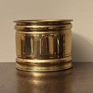 Vintage Brass Nijhof of Holland Planter 5.5”